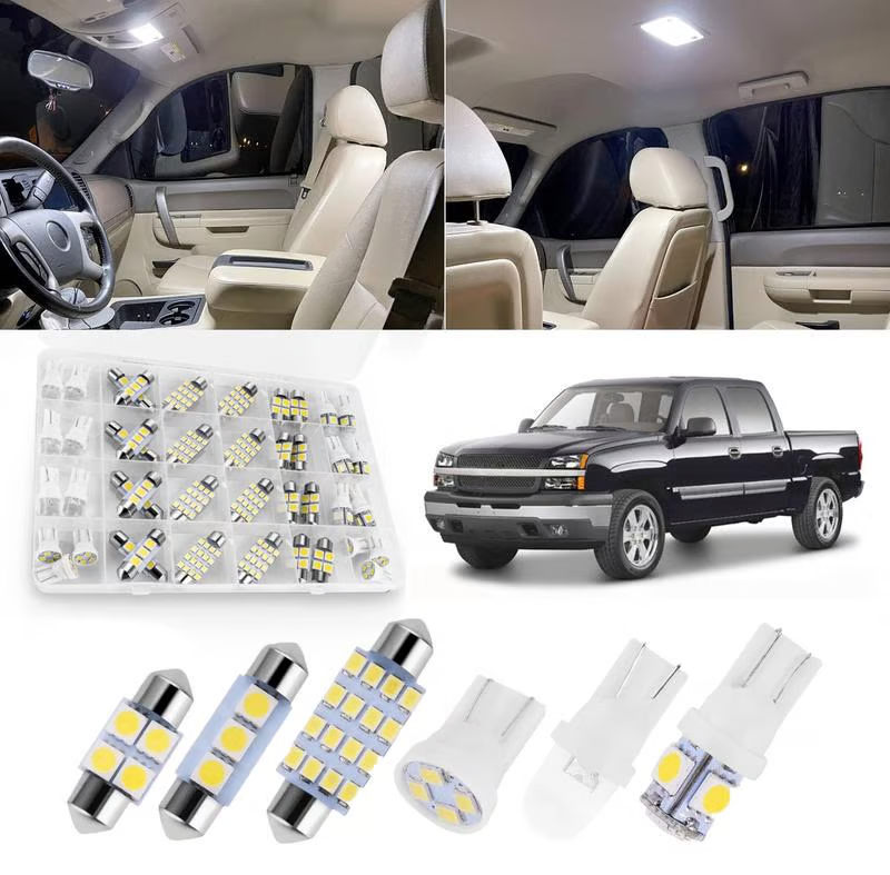 Éveil printanier : kit d'éclairage intérieur de voiture à 42 LED ultra-lumineuses - mise à niveau plug & play pour votre véhicule