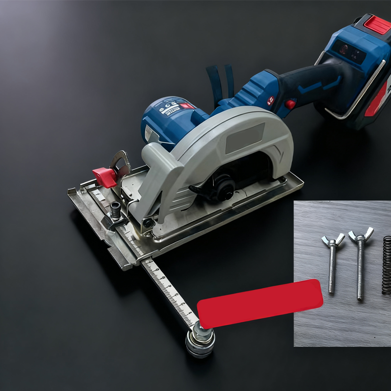 Guide de coupe en acier inoxydable pour scie circulaire