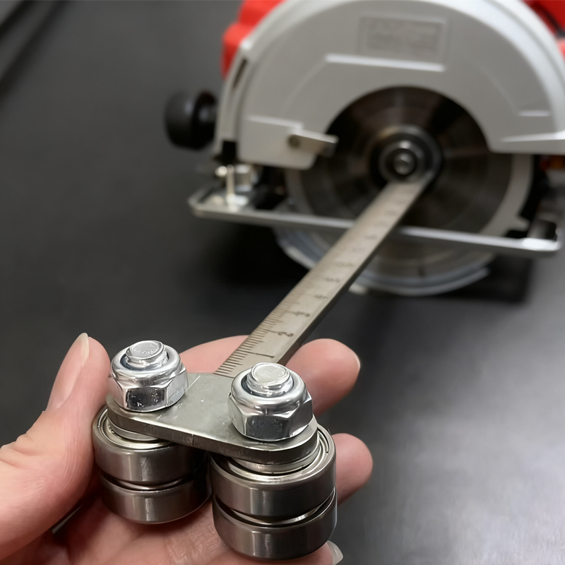 Guide de coupe en acier inoxydable pour scie circulaire