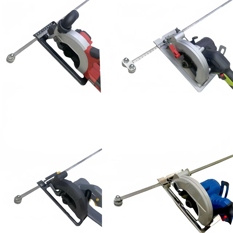 Guide de coupe en acier inoxydable pour scie circulaire