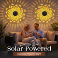 Projecteur de mandala à énergie solaire