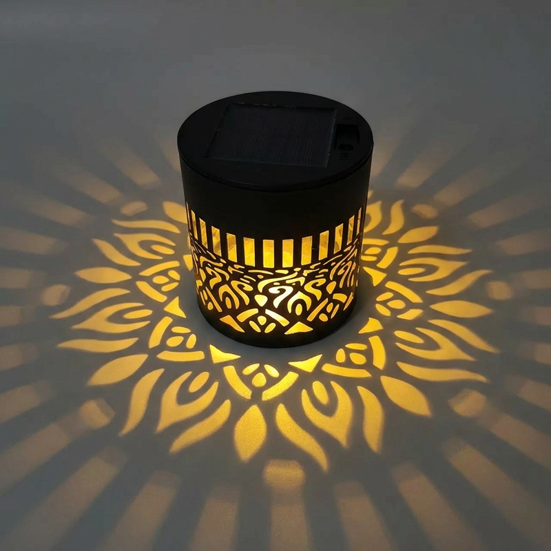Projecteur de mandala à énergie solaire