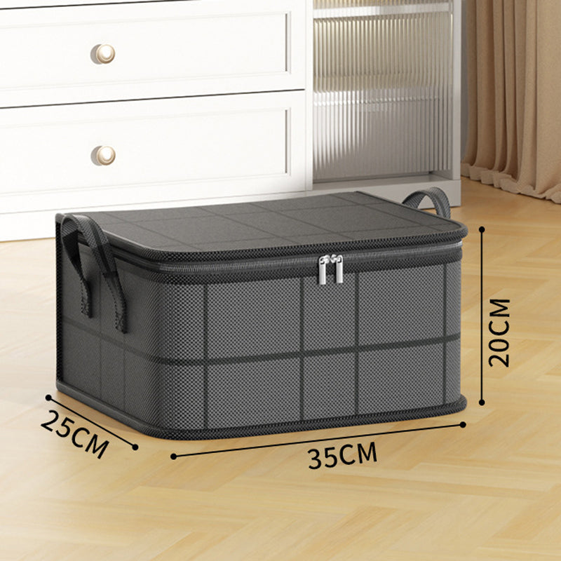 Housse de rangement anti-poussière pour couettes et linge de maison – Imperméable, gain de place et fermeture éclair sécurisée