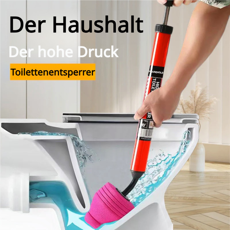 Déboucheur de toilettes domestique haute pression