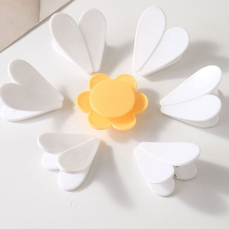 Ensemble de clips de fermeture magnétiques fleur de marguerite