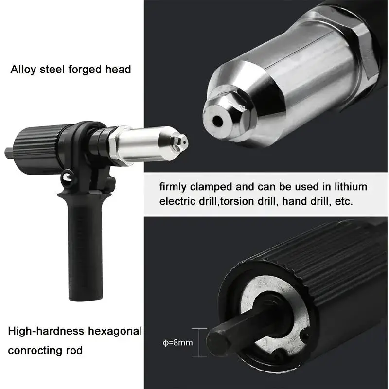 Kit adaptateur de pistolet à riveter électrique