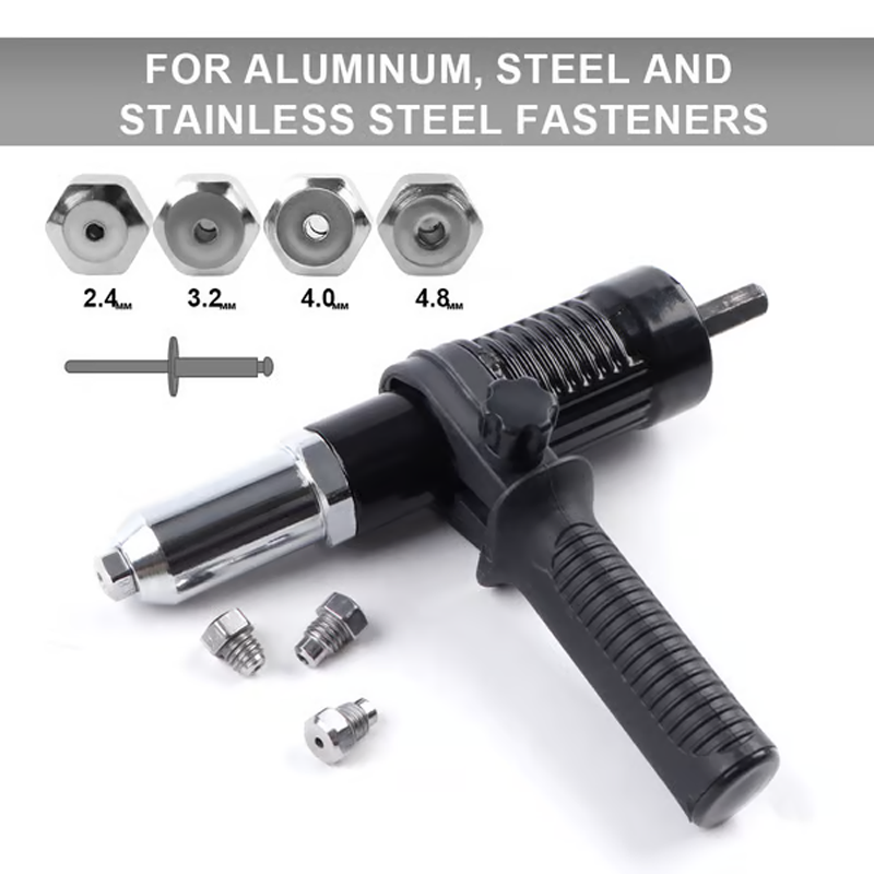 Kit adaptateur de pistolet à riveter électrique