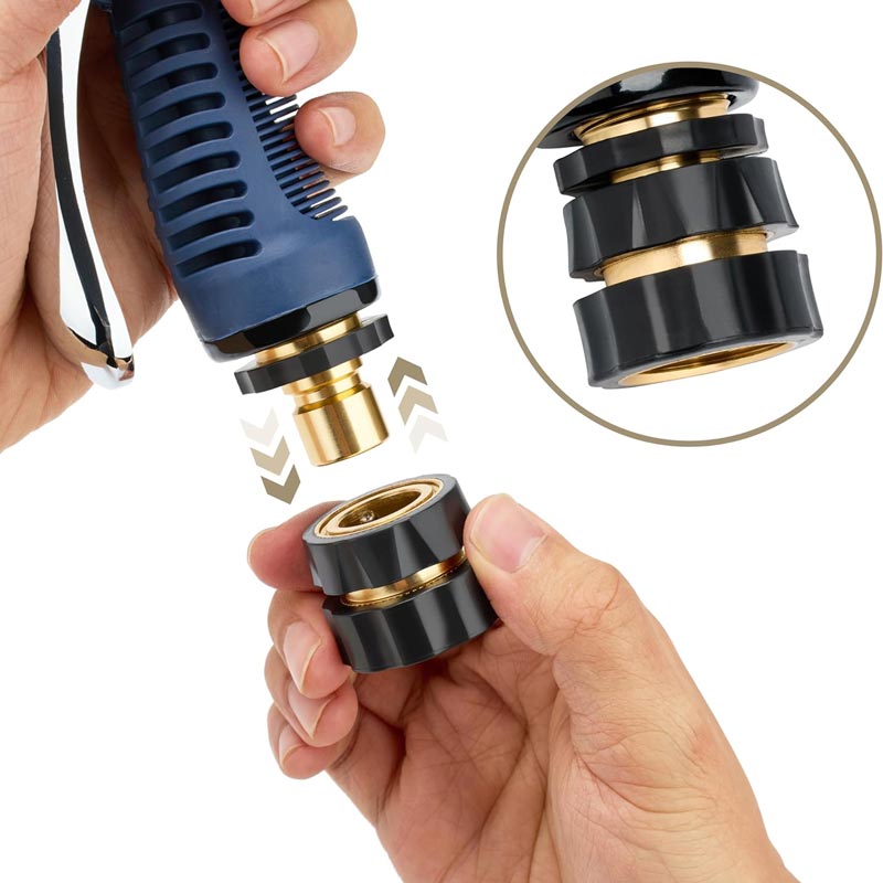 Raccord rapide pour tuyau d'arrosage 3/4 pouce