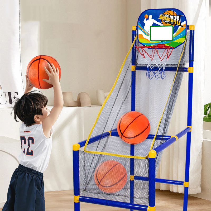 MAINTENANT! Livraison rapide Jeu d'arcade de basketball d'intérieur pour enfants avec 4 ballons