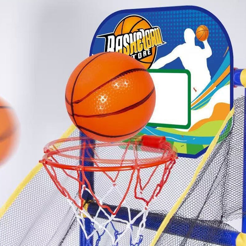MAINTENANT! Livraison rapide Jeu d'arcade de basketball d'intérieur pour enfants avec 4 ballons