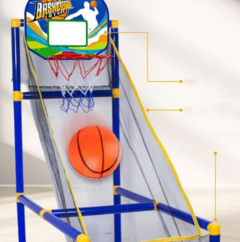 MAINTENANT! Livraison rapide Jeu d'arcade de basketball d'intérieur pour enfants avec 4 ballons