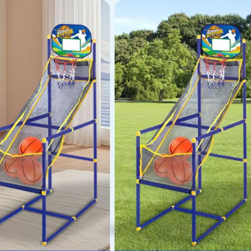MAINTENANT! Livraison rapide Jeu d'arcade de basketball d'intérieur pour enfants avec 4 ballons