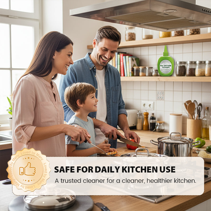 Nettoyant pour taches et saletés de fond de casserole