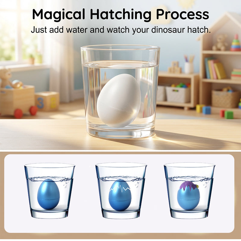 Œuf magique de Pâques à éclore et à faire grandir