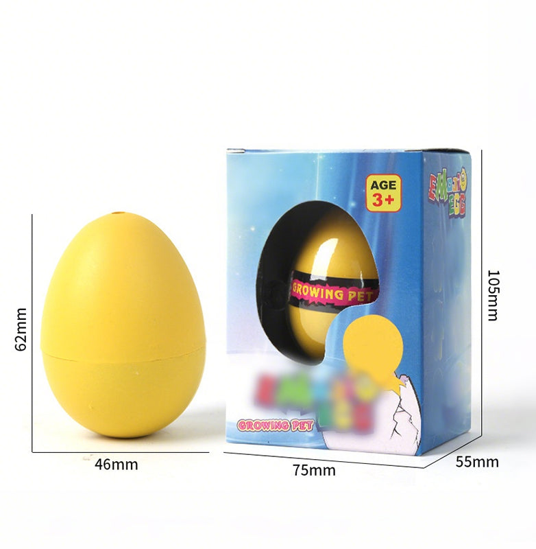Œuf magique de Pâques à éclore et à faire grandir