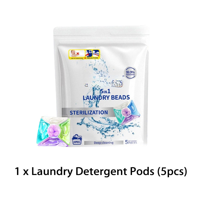 Capsules de lessive nettoyantes et désinfectantes