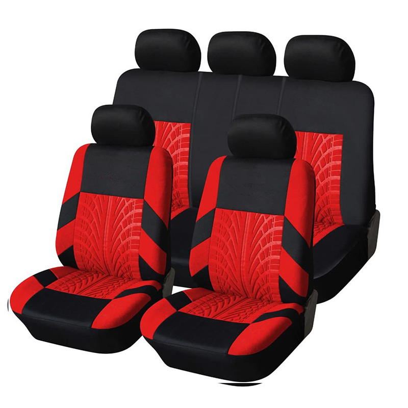 Housses de Siège de Voiture pour 5 Sièges Universelles, Protections de Siège Avant et Arrière de Voiture en Tissu Respirant, Compatibles Airbag, Protection Complète, Convient à la Plupart des Voitures et Camions