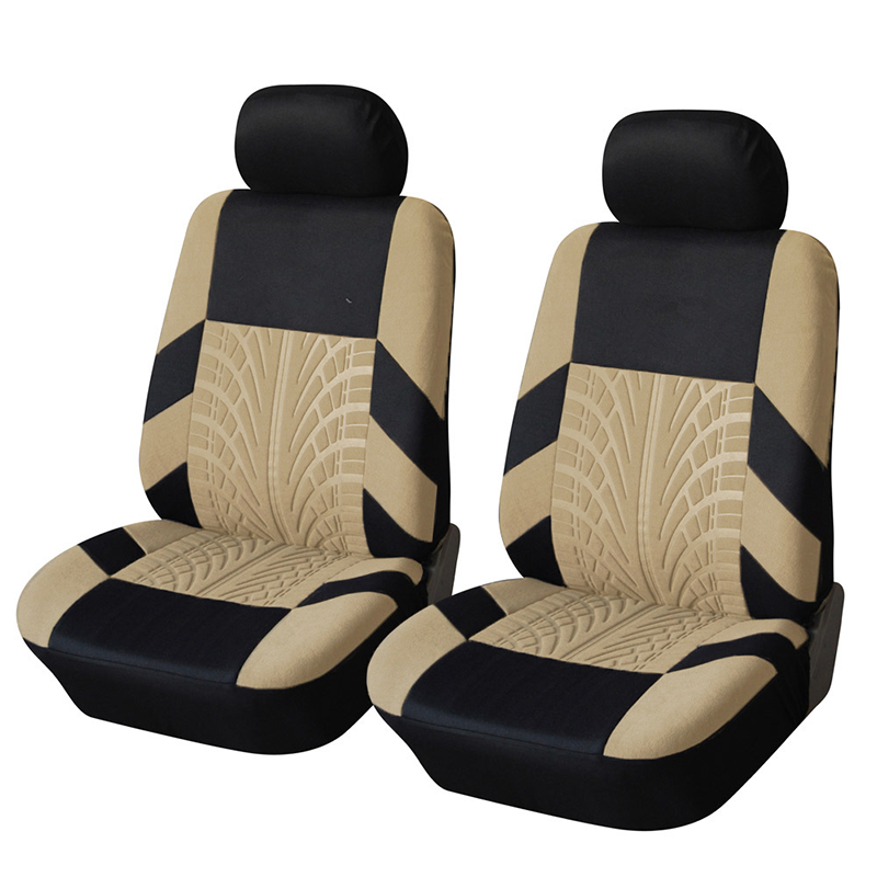 Housses de Siège de Voiture pour 5 Sièges Universelles, Protections de Siège Avant et Arrière de Voiture en Tissu Respirant, Compatibles Airbag, Protection Complète, Convient à la Plupart des Voitures et Camions