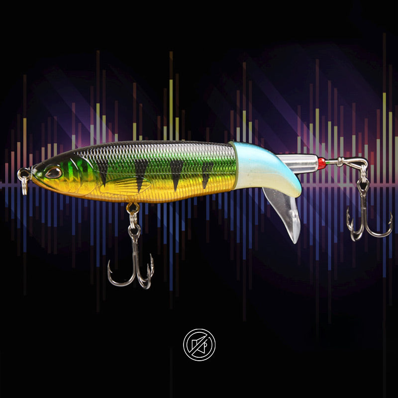 Leurre à Hélice Flottante Tournante – Attrapez Plus de Poissons Trophées !