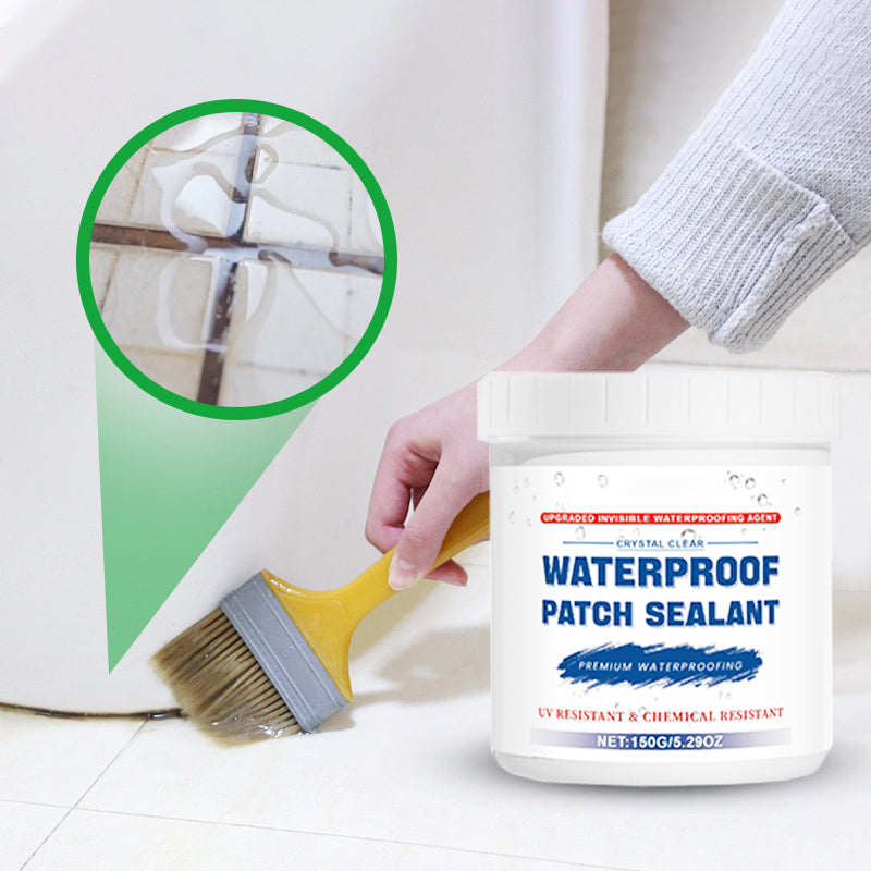 Mastic d'étanchéité transparent et étanche – Anti-fuite, outils inclus