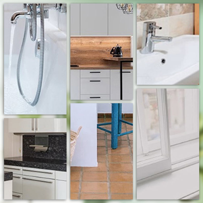 Mastic d'étanchéité transparent et étanche – Anti-fuite, outils inclus