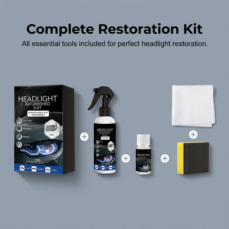 Kit de restauration professionnelle pour phares de voiture