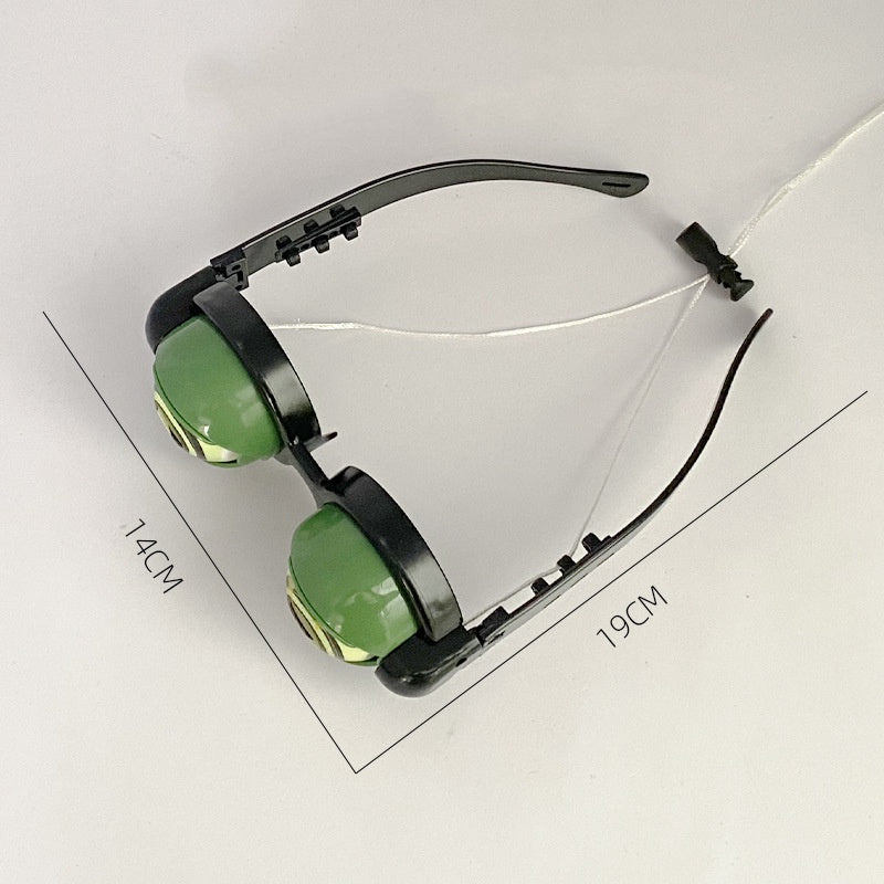Lunettes clignotantes amusantes pour enfants à ficelle