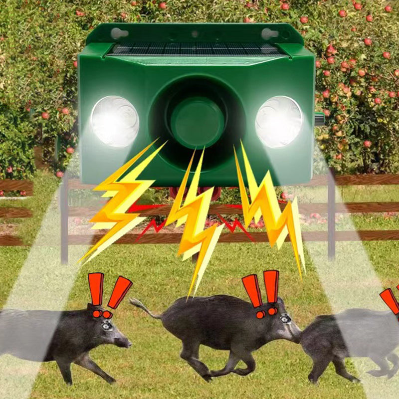 Lampes d'avertissement solaires répulsives d'animaux à volume élevé