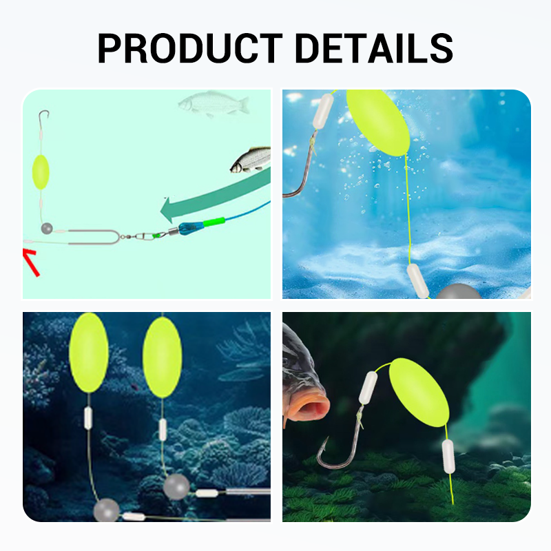 Montage de pêche universel avec flotteur