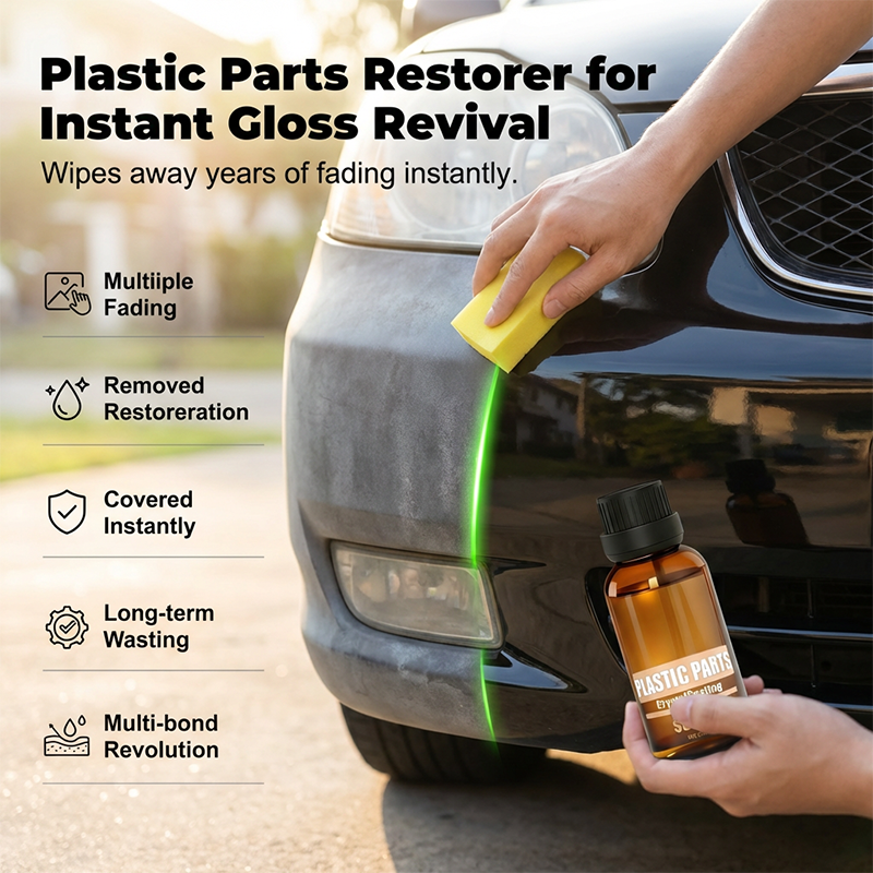 Rénovateur de revêtement cristallin pour pièces plastiques automobiles