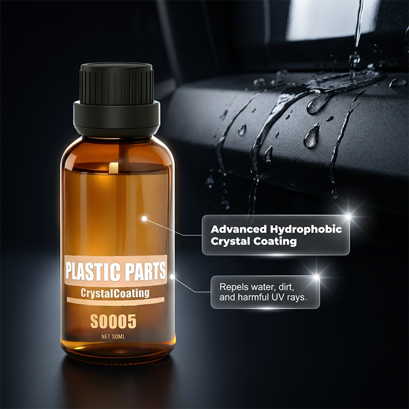Rénovateur de revêtement cristallin pour pièces plastiques automobiles