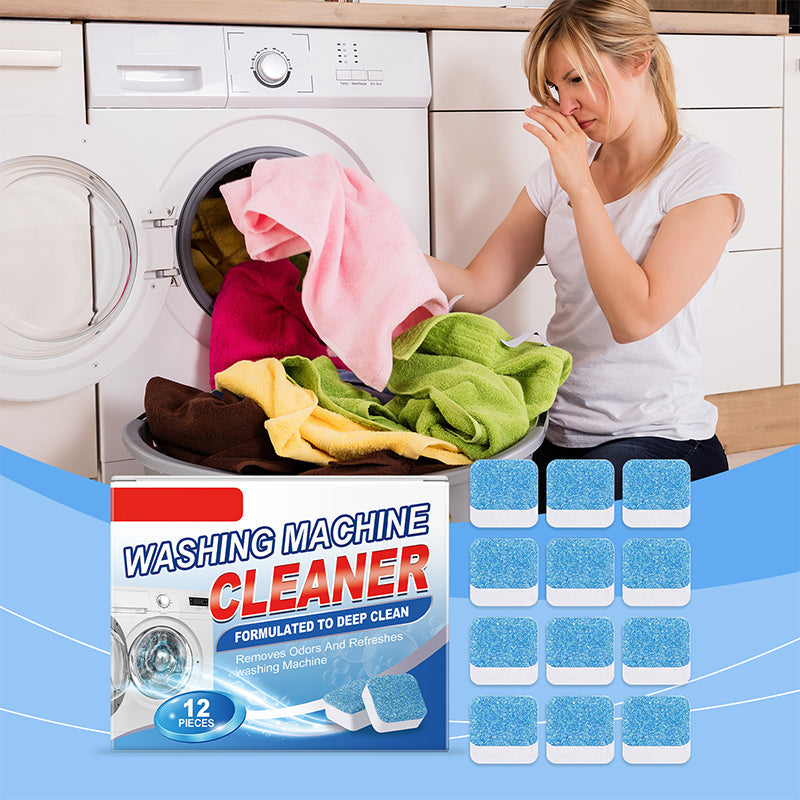 Tablettes nettoyantes puissantes pour lave-linge - Nettoyage rapide