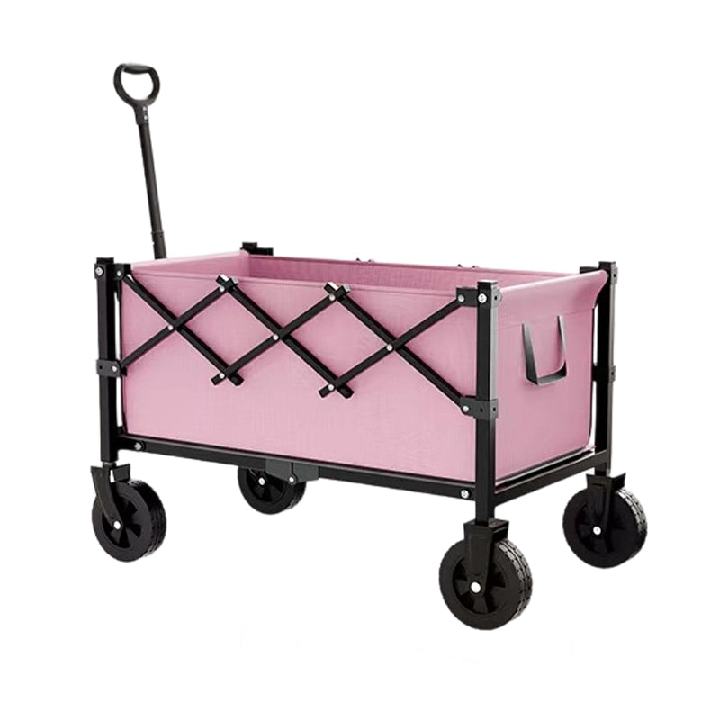 Chariot pliable robuste - capacité de 130 L, charge de 80 kg et roues tout-terrain