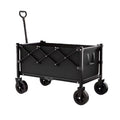 Chariot pliable robuste - capacité de 130 L, charge de 80 kg et roues tout-terrain