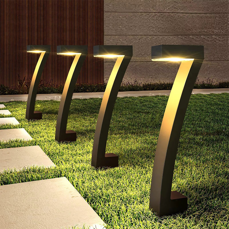 Lampes solaires de jardin créatives et étanches