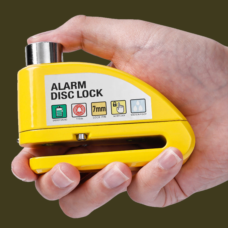 Antivol bloque-disque avec alarme pour motos
