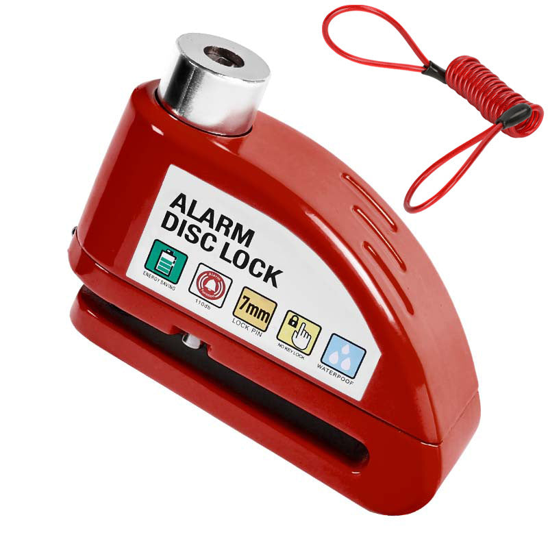 Antivol bloque-disque avec alarme pour motos