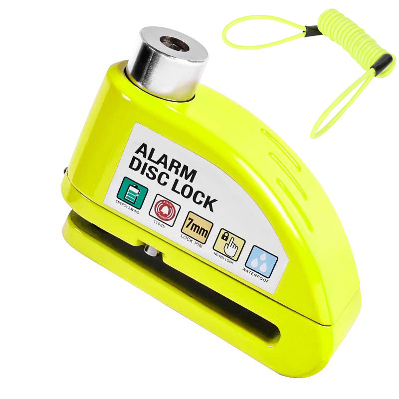 Antivol bloque-disque avec alarme pour motos
