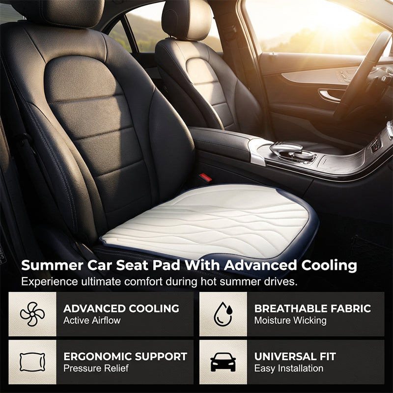 Coussin de siège auto d'été avec refroidissement avancé