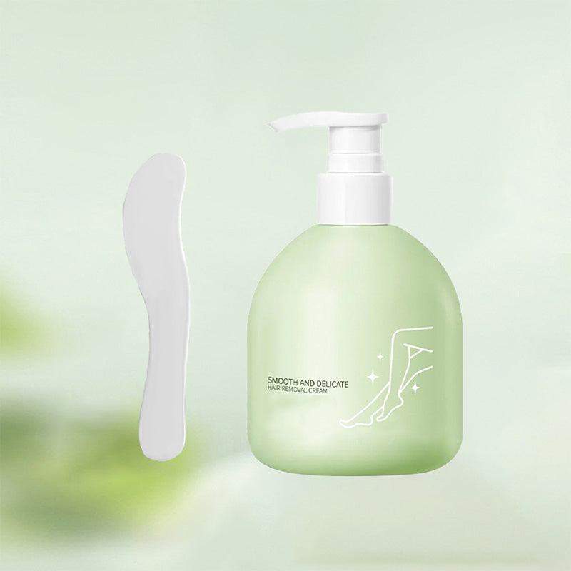 Crème dépilatoire grand format Crème dépilatoire douce et non irritante (crème dépilatoire + rasoir)