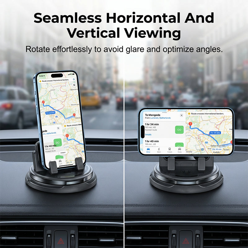 Support de téléphone rotatif à 360° pour le tableau de bord