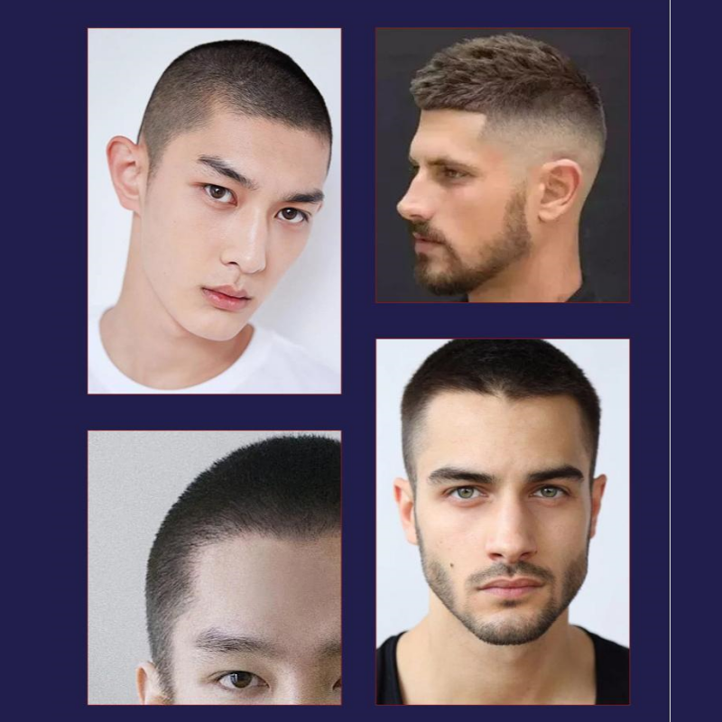 Tondeuse à cheveux électrique circulaire avec écran LED