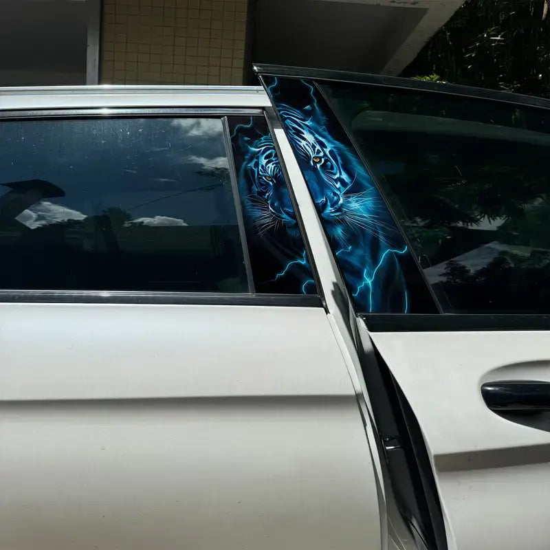 MAINTENANT ! Kit d'autocollants décoratifs pour montants de voiture – Haute brillance, résistant aux rayures et parfait pour une amélioration élégante