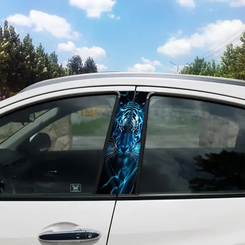 MAINTENANT ! Kit d'autocollants décoratifs pour montants de voiture – Haute brillance, résistant aux rayures et parfait pour une amélioration élégante