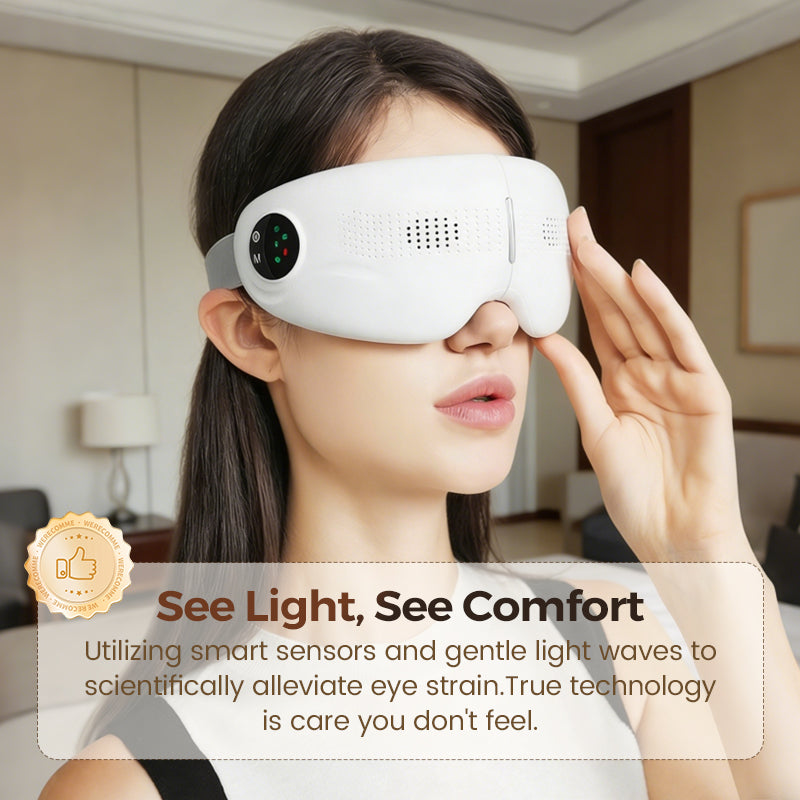 Masseur oculaire Bluetooth visuel avec chaleur et musique