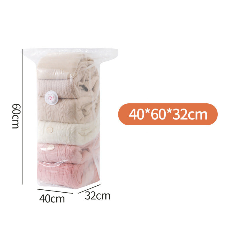 Sac de rangement sous vide ultra-large - Appuyez pour vider l'air