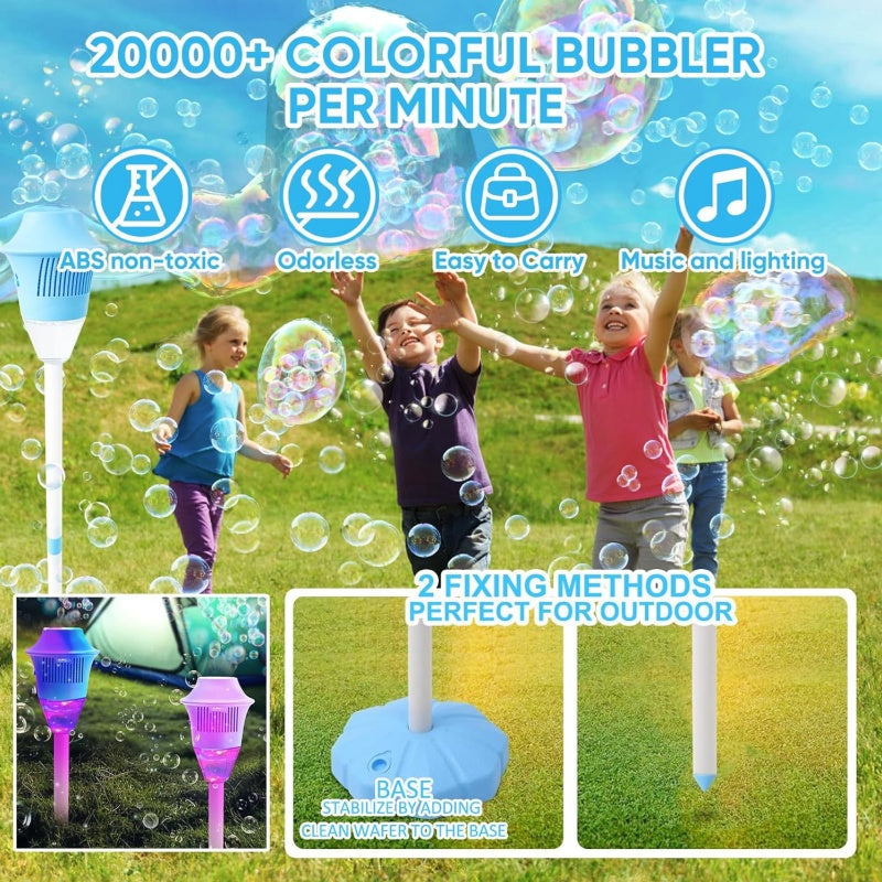 Support de machine à bulles