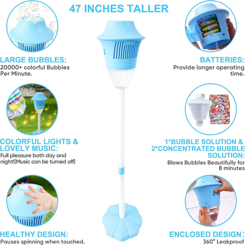 Support de machine à bulles