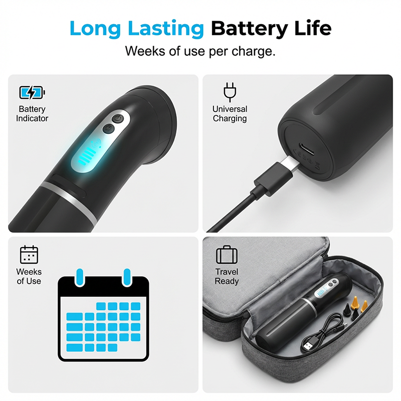Kit de nettoyage électrique pour oreilles doux et sûr