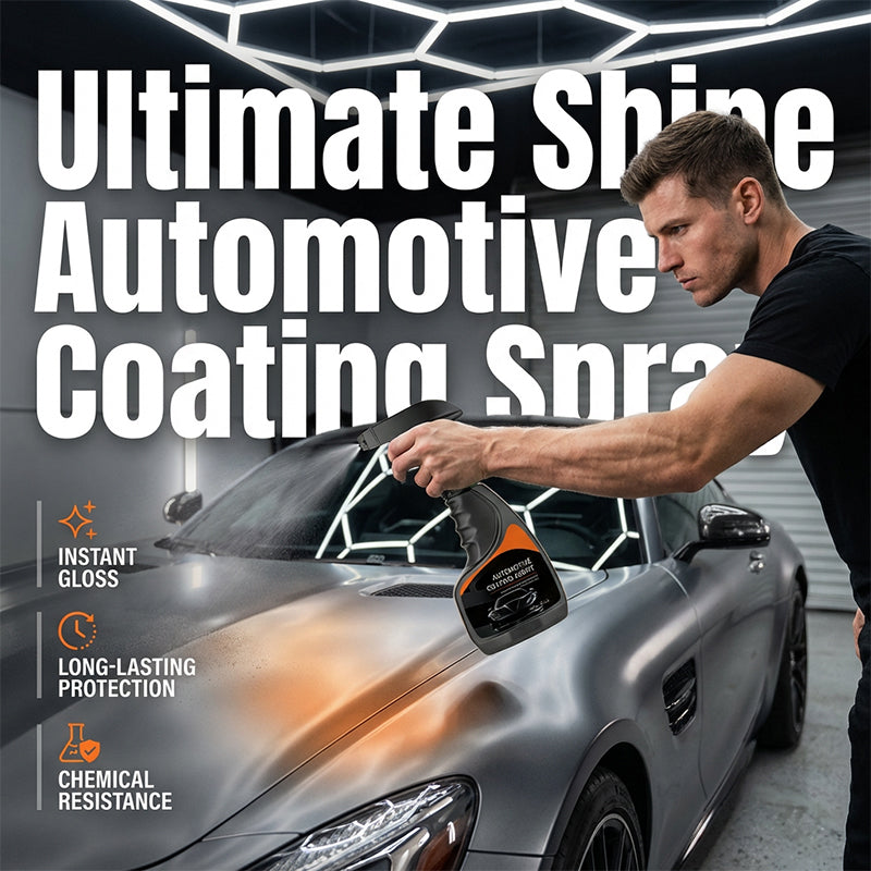 Spray de revêtement hydrophobe pour voiture pour une brillance durable !